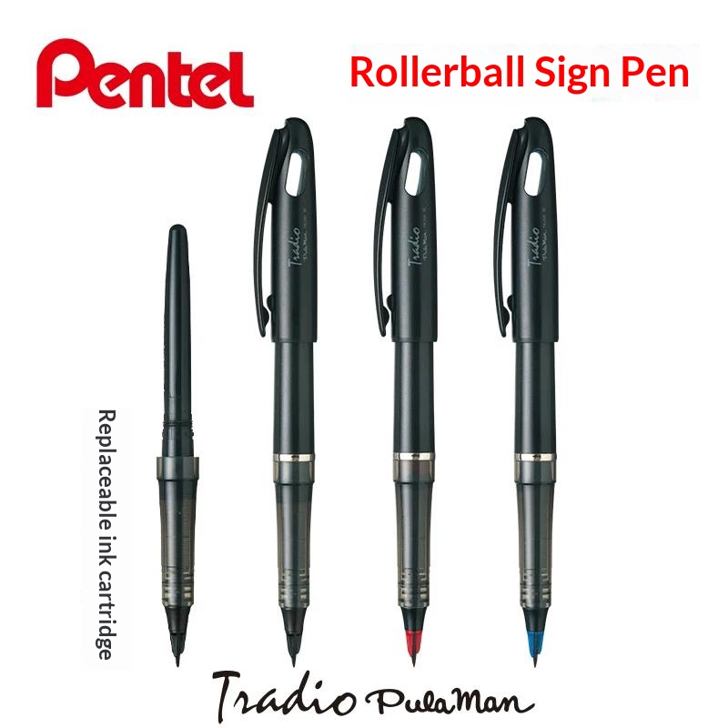 Pentel Pen Sign Pen - Bolígrafo Pentel Tradio TRJ50, modelo Executive