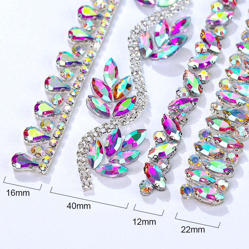 Cinta de diamantes de imitació - Crystal Mesh Fabric reseña y precio