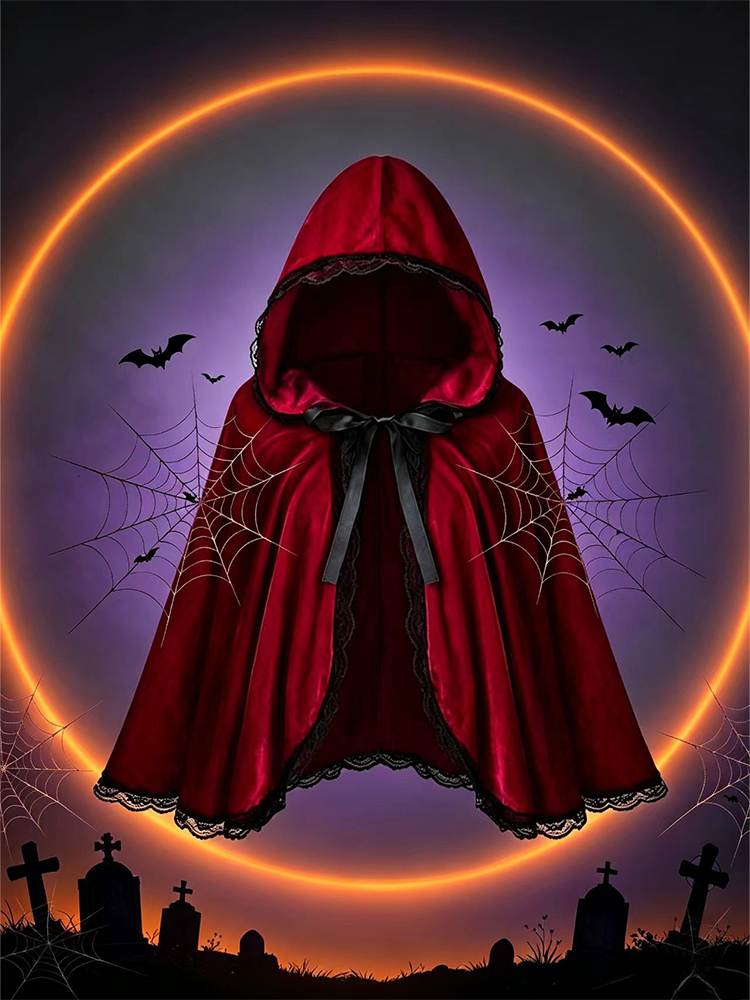 Disfraz de Halloween, capa con - Embellish Knit reseña y precio