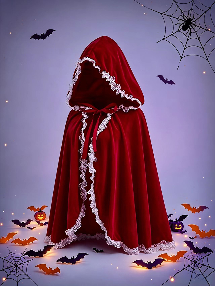 Disfraz de Halloween, capa con - Embellish Knit reseña y precio
