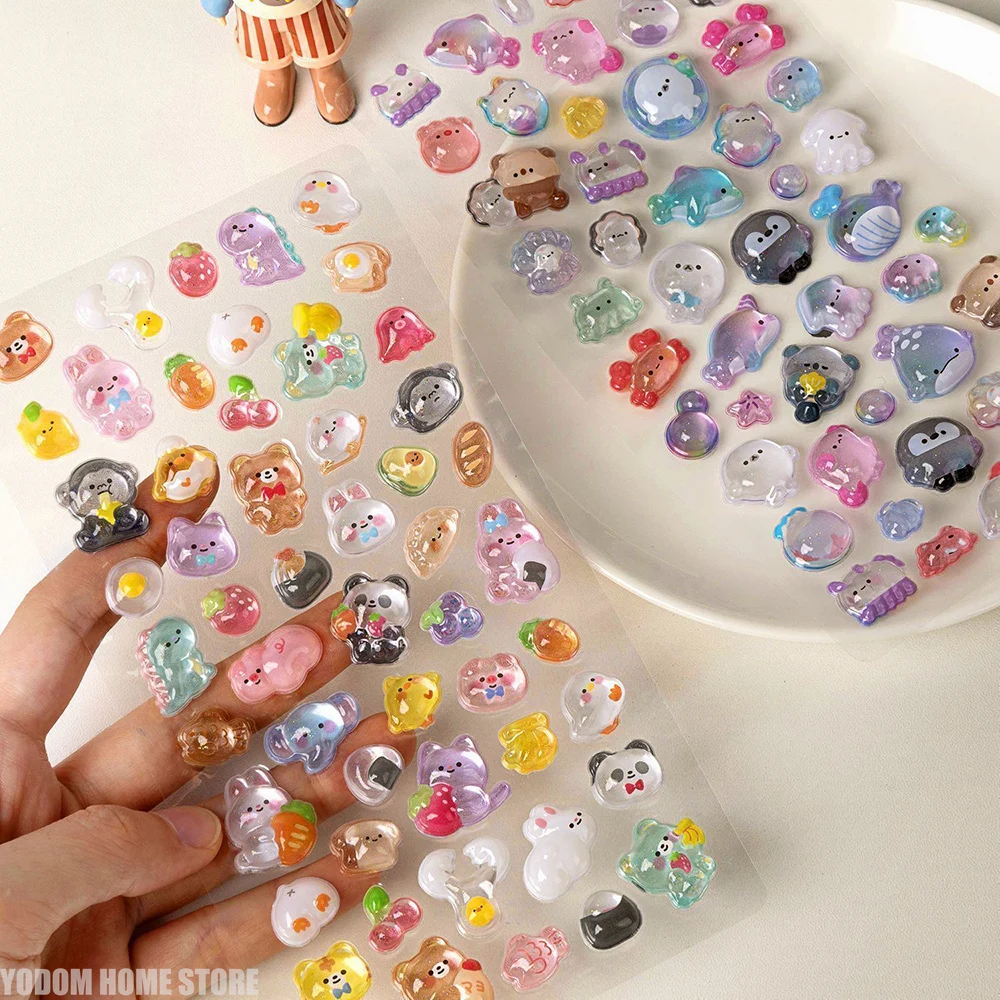 4 pegatinas creativas 3D en re - Embellishments For Scrapbooking reseña y precio