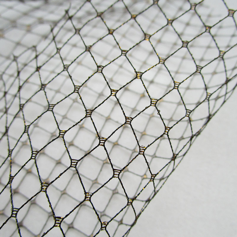 Tela de malla negra con diseño - Crystal Mesh Fabric reseña y precio