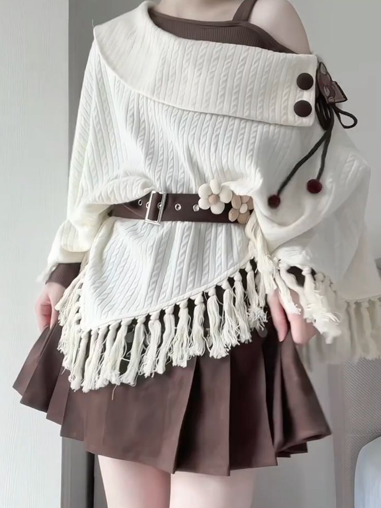 Conjunto de 2 Piezas Estilo Mo - Tassel Fringe Trim reseña y precio
